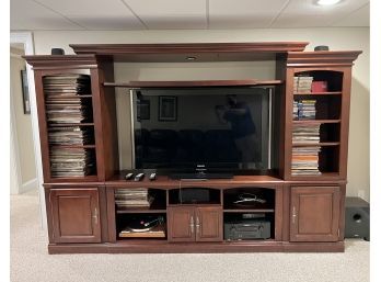 Large Entertainment Center (Contents Not Included)