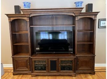 Hooker Furniture Entertainment Wall Unit (contents Not Included)