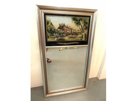 Concord Mass Reverse Painting Mirror