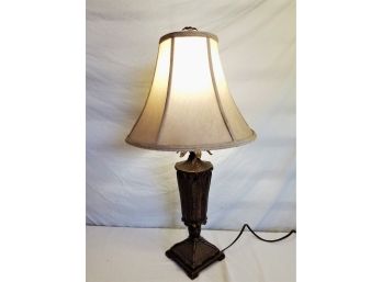 Etched Palm 27' Accent Table Lamp By Hampton Bay