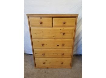 Six Drawer Classic Wood Dresser