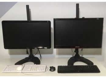 Computer Monitors, Monitor Stands, Keyboards & Mouse Systems All In One