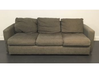 Dark Grey 3 Seater 3 Cushion Sofa