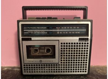 General Electric Portable Radio/tape Deck