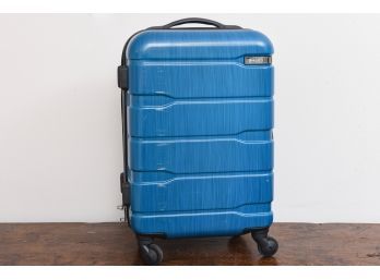 Coolife Hardshell Lightweight Spinner Suitcase In Caribbean Blue