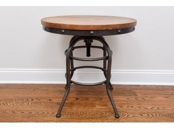 Vennilux Rustic Industrial Style Table With Swivel Mechanism (1 Of 2)