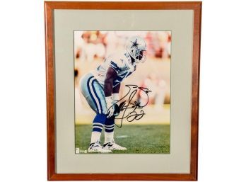 Signed Photo Of Emmitt Smith Of The Dallas Cowboys With COA