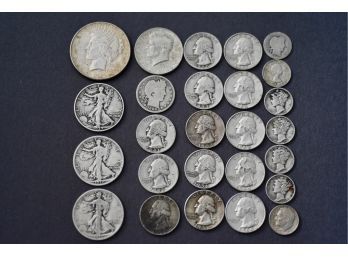 Collection Of Silver Coins