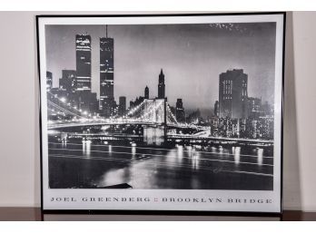 Joel Greenberg Framed Print Of The Brooklyn Bridge