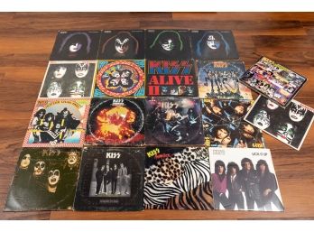 Highly Collectible Vintage KISS Vinyls