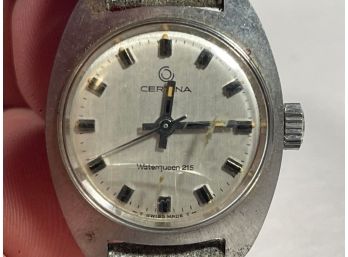 Stainless Steel Cetina Wristwatch Ladies Used