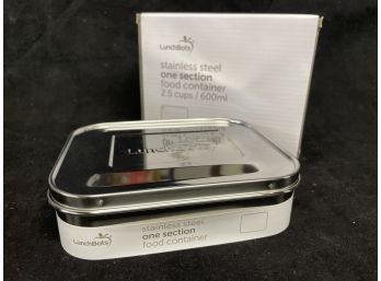 Lunchbots Stainless Steel One Section Food Container