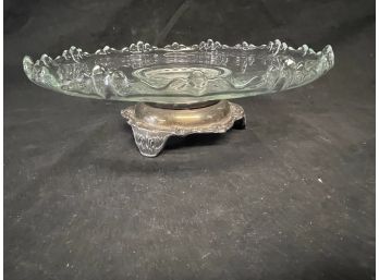 Pedestal Glass Dish
