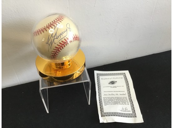 Signed With Authenticity Ken Griffey Jr. Baseball