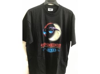 Man In Moon Cafe T Shirt Sixe Xl New