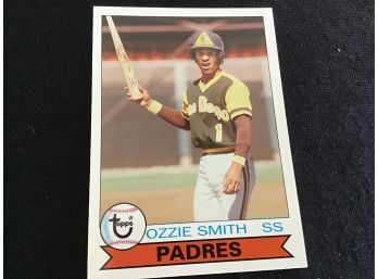 Ozzie Smith Padres Baseball Card