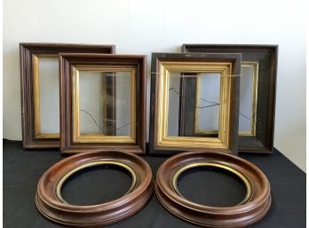 Early Thick Picture Frame Lot