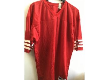 Red Champion Football Jersey Size 48 NEW