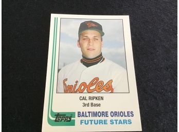 Cal Ripken  3rd Base Baseball Card