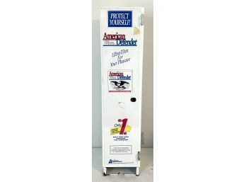 Commercial American Defender Latex Condoms Wall Dispenser From Automatic Manufacturing