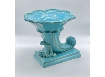 Vintage Carbone Ceramic Vase - Made In Italy