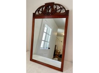 Vintage Carved Wooden Mirror