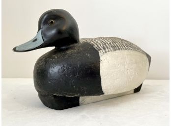 Classic Decoy Duck Signed Jim White - Brooklyn, NY 1983