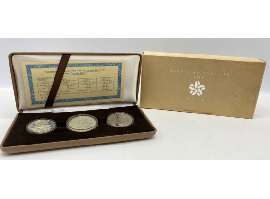 1983 Seoul Olympics Silver Coins