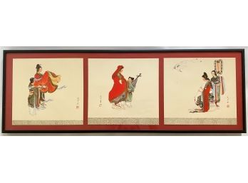 Asian Triptych Print