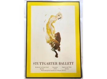 Stuttgarter Ballet Poster By W. Kim, Germany