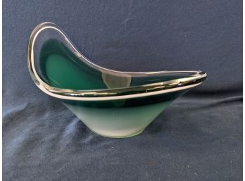 Art Glass Wave Bowl