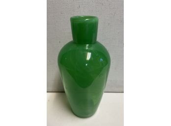 American Art Glass Vase By Michael Egan . Green Mountain Glass  Works  Vt.
