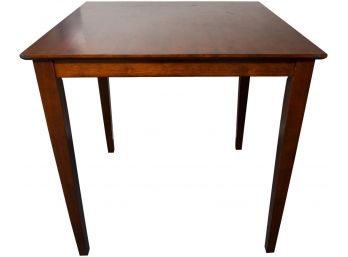 Square Counter Height Wooden Table