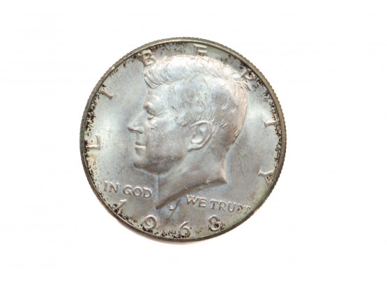 1968 Half Dollar 40 Percent Silver