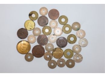 Large Lot Of Tokens