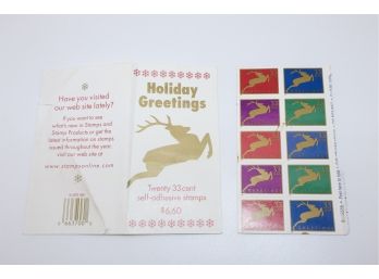 Holiday Greetings Stamps New