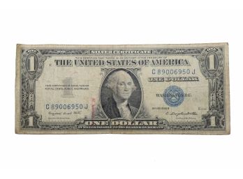 1935G Silver Certificate Dollar Bill