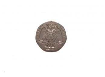 1982 Twenty Pence Elizabeth II UK Coin