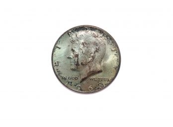 1968 40 Percent Silver Half Dollar