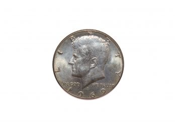 1969 40 Percent Silver Half Dollar