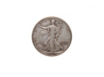 1953 Walking Liberty Silver Eagle Half Dollar