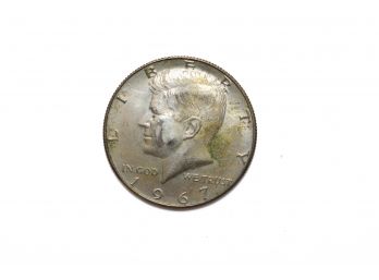 1967 40 Percent Silver Half Dollar