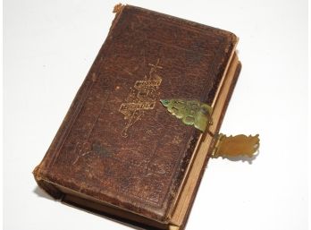 Circa 1870 Antique Leather Bound Bible