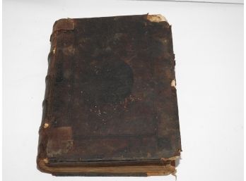 Circa 1781 Hebrew Holy Bible With Provenance PLEASE READ LETTER This Is A RARE Book