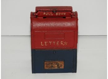 Vintage Cast Iron Mailbox