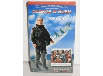 President George W Bush Top Gun Air Force 12 Inch Doll