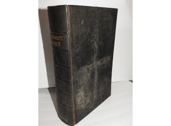 Circa 1758 Oversized Leather Bound Holy Bible