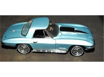 Rare Numbered Franklin Mint 1/24 1967 Corvette Stingray Convertible Diecast Car