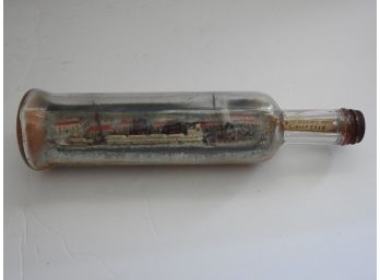 Very Old SS Highland Chieftain Ship In A Bottle