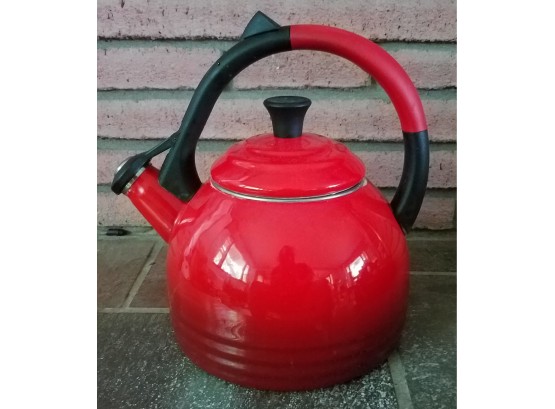 Le Creuset 1.7 Quarts Red Teapot